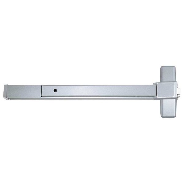 Tell Rim Exit Device, 48 Inch, Exit Only, Aluminum ED848-AL